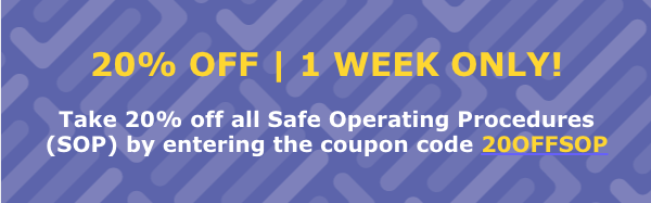 National Safe Work Month - Week 1 SOP Discount