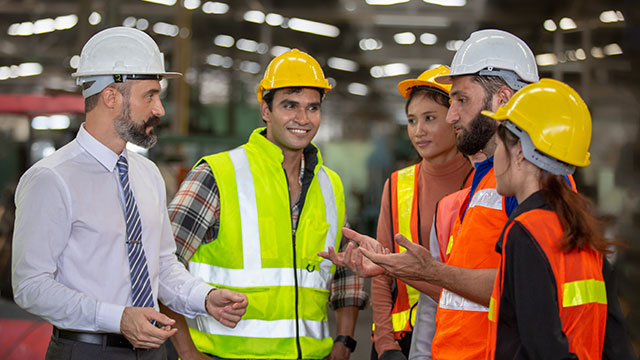 Health and safety team meeting